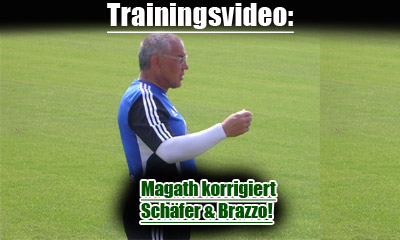 Felix Magath korrigiert Schäfer und Salihamidzic