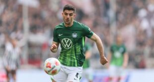 Konstantinos Koulierakis vom VfL Wolfsburg. (Photo by Selim Sudheimer/Getty Images)