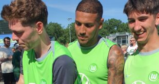 Der VfL Wolfsburg testet gegen den FSV Schöningen. Foto: Normen Scholz/Wolfsblog